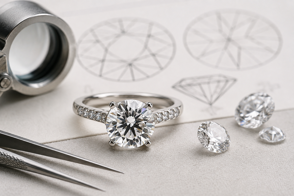 A Complete Guide to Round Engagement Ring Cut Quality