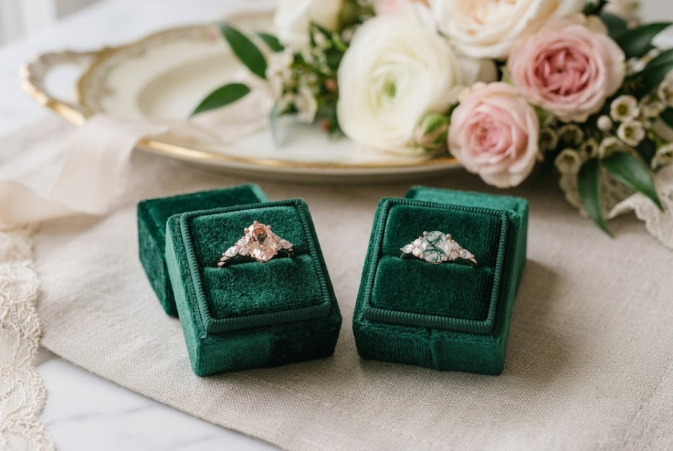 Oval vs Round Engagement Ring Comparison