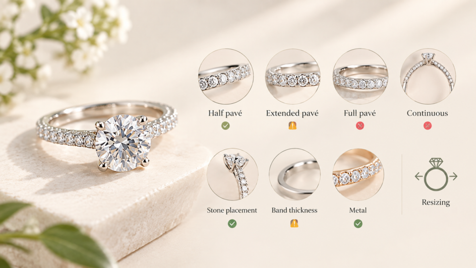 Can Pavé Engagement Rings Be Resized?