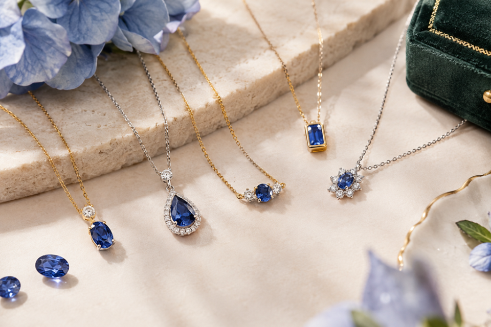 Best September Birthstone Necklace Ideas