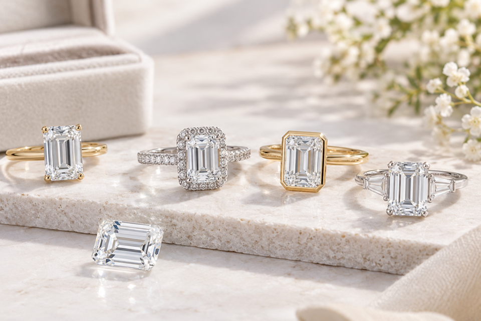Guide to Buy Emerald Cut Engagement Ring