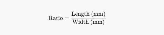 The Calculation Formula for Marquise Ratio