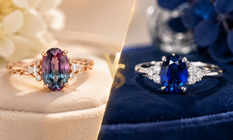 Alexandrite vs Sapphire Rings: Which Is Better for You?