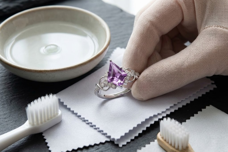 Amethyst Ring Care & Clean Guide