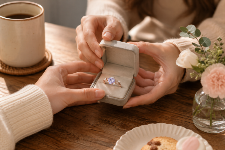 Amethyst Rings for Anniversary Gifts