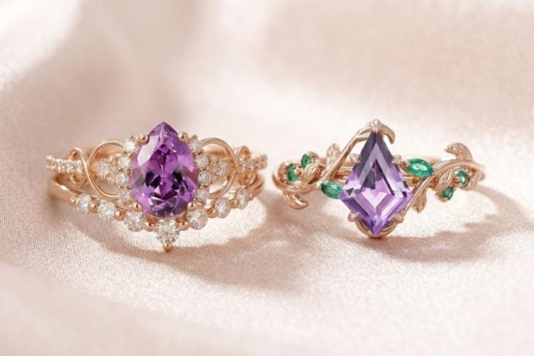 Amethyst vs Purple Sapphire