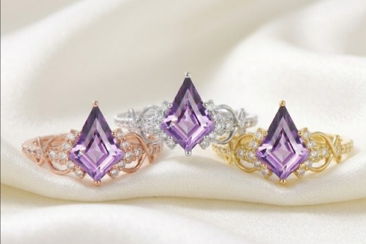 Best Metal for Amethyst Rings