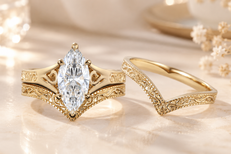 Best Wedding Bands for Vintage Engagement Rings