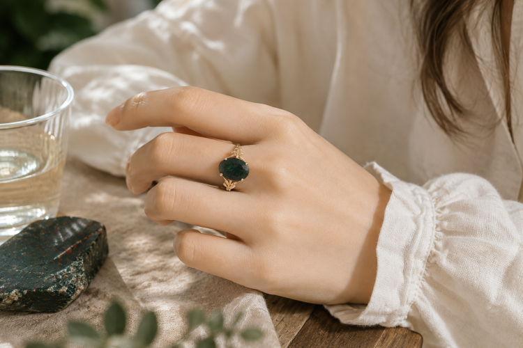 Bloodstone Ring