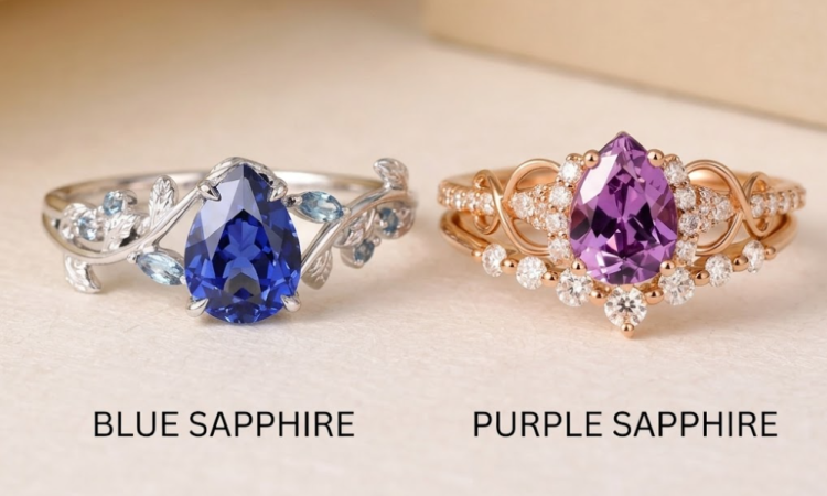 Blue Sapphire VS Purple Sapphire