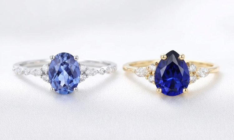 Blue Sapphire vs Cornflower Blue Sapphire