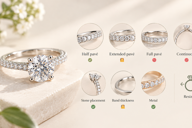 Can Pavé Engagement Rings Be Resized?