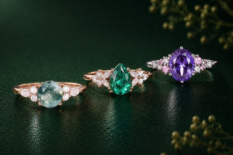 Cluster Engagement Rings