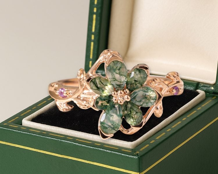 MAGE AGATE RING