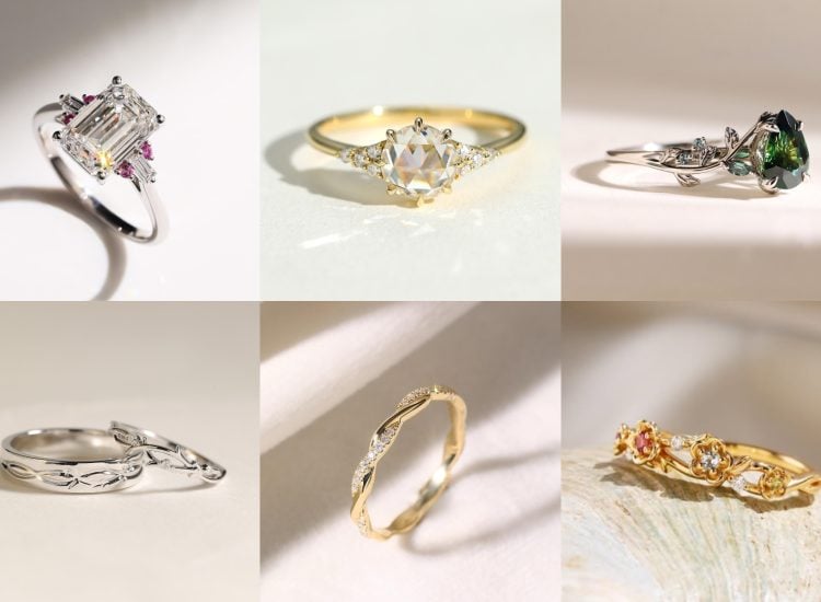 MollyJewelryUS engagement rings and wedding bands