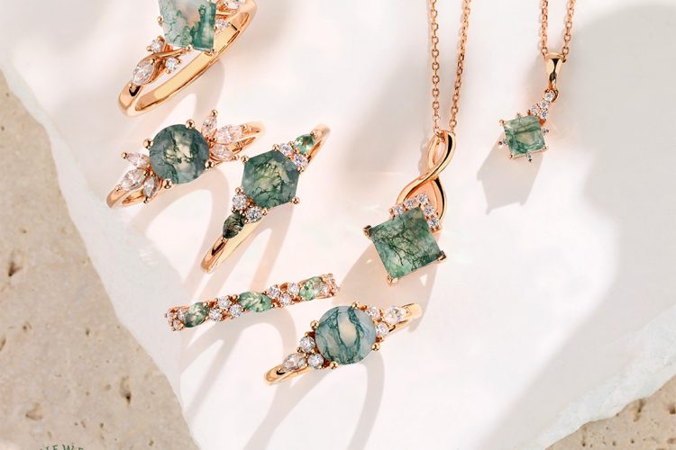 Moss Agate Jewelry