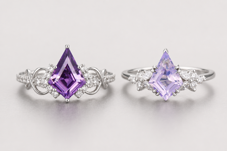 Purple vs Lavender Amethyst