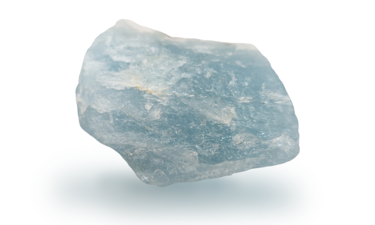aquamarine raw stone