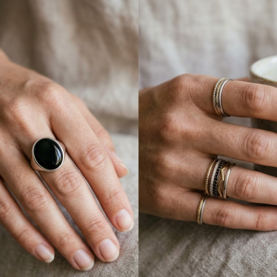Black Onyx Ring Styling Tips for Daily Routine