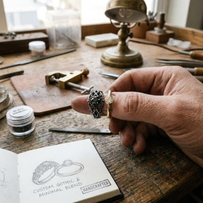 Blend Aesthetic for Hers and Hers Engagement Rings