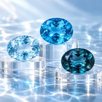 Blue Topaz Birthstone Color for the Month of December