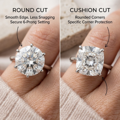Comparing Cushion and Round Engagement Durability
