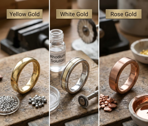 Comparing Rose Gold's Durability with Other Gold