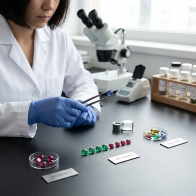 Confirm the Differences Between Lab and Natural Gemstone