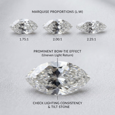 Consider the Proportion of Marquise-Shaped Stone