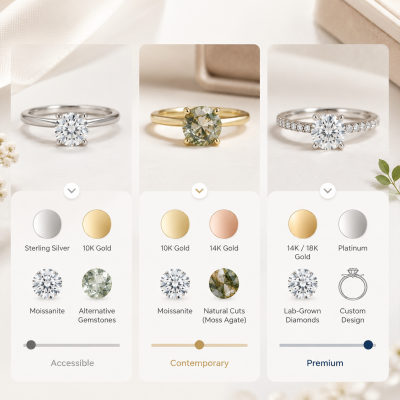 Consider Your Budget Tier for Engagement Ring