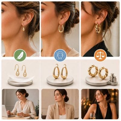 Earrings in Different Designs