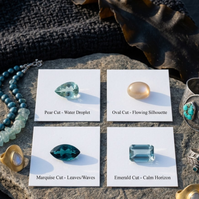 Different Gemstone Shapes Inspired By the Ocean
