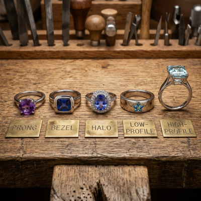 Different Settings for Gemstone Rings