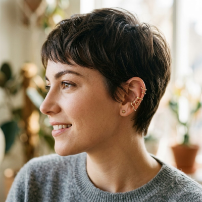 Select Earrings for Pixie Haircuts