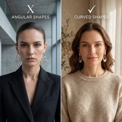 Earrings in Soft Shape That Feel Youthful