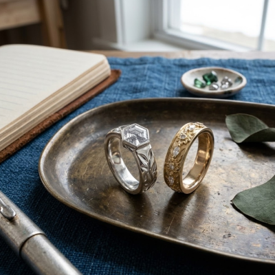 Embracing the Beauty of Cigar Band Engagement Rings