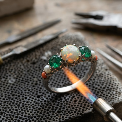 Certain Gemstone Engagement Rings that Can't Be Resized