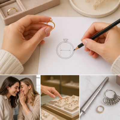 Get the Right Engagement Rings Size for Lesbian