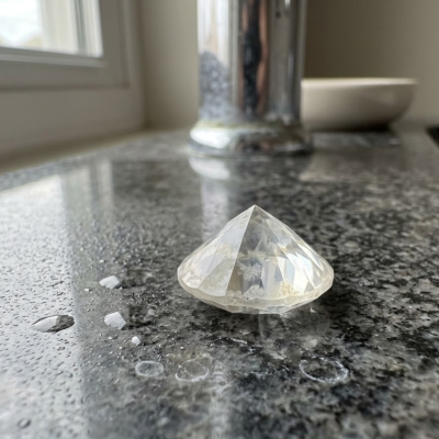 Hard Water Leaves Spots on Moissanite