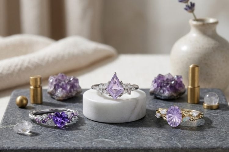 how to choose an amethyst ring