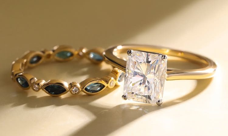 moissainte ring set