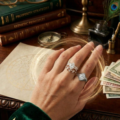 Moissanite Carries the Energy of Wealth
