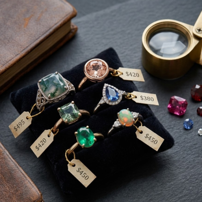 Options for Gemstone Engagement Rings Under $500