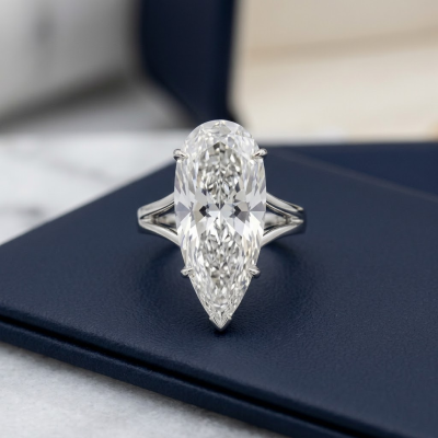 Pear Ring Ratio Above 1.75 Delivers a Fashion-Forward Look
