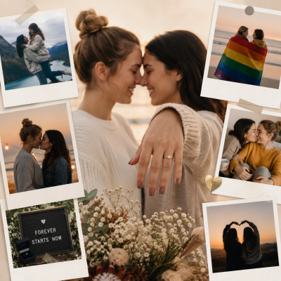 Same-Sex Couples Announce Engagement on Social Media