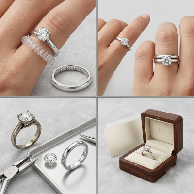Solutions for Engagement Rings that Can't Be Resized