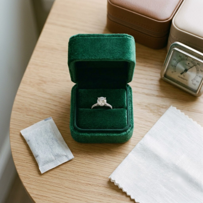 Store your Moissanite Ring Properly