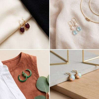 Style Your Birthstone Earrings