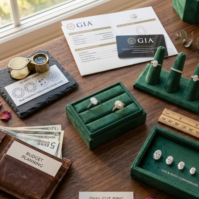 The Final Checklist for Buying an Oval Engagement Ring
