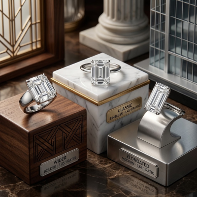 The Influence on Size of Emerald Cut Ratio